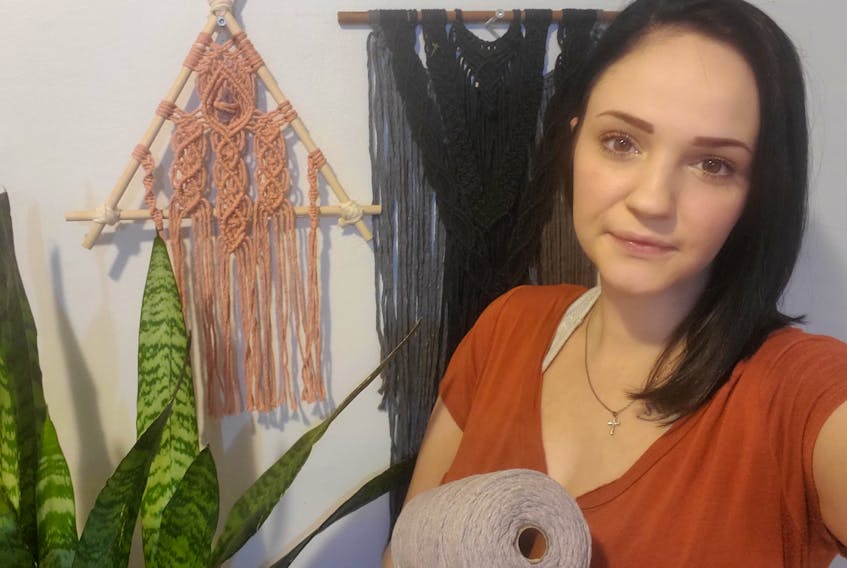 Two years ago, Jessi Firth taught herself how to do macrame by watching hours of YouTube videos. Once she became interested, she says it was easy to follow along. She has now taken these new-found skills and created a macrame business called Knot Like the Rest. Contributed