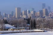  Downtown Edmonton skyline.