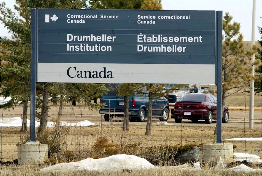  The entrance to Drumheller Institution