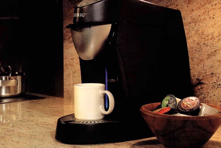 The one-cup coffee maker by Keurig. 