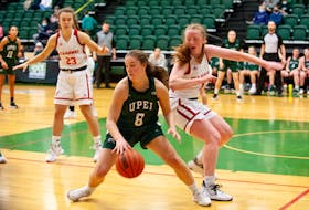 UPEI first-year guard Grace Lancaster of Fall River has earned a spot in the Panthers' starting lineup. She scored a season-high 16-points against the Saint Mary’s Huskies on Nov. 20. - Janessa Hogan / UPEI ATHLETICS