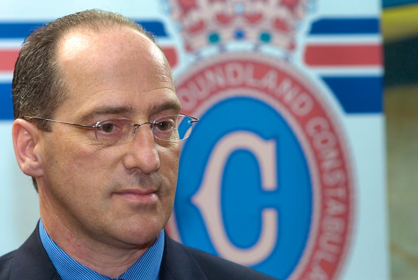 Jason Sheppard, pictured here in 2010, used to be in charge of the Royal Newfoundland Constabulary's criminal investigation division.