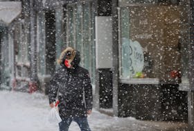 Winter storm scene on Barrington Street Halifax Friday January 7, 2022.

TIM KROCHAK PHOTO
