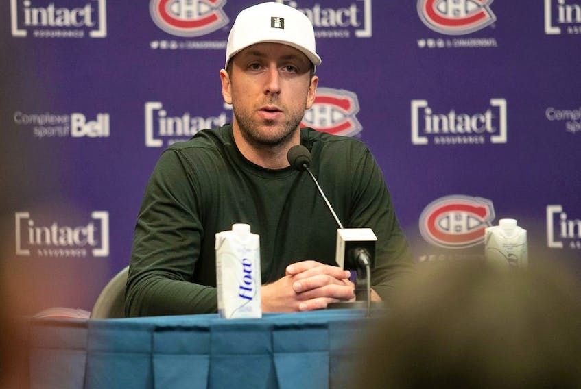 Canadiens goalie Jake Allen’s new two-year contract extension has an annual salary-cap hit of $3.85 million.