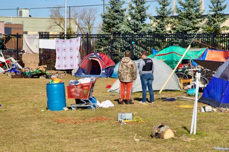 'We’re going to freeze:' Charlottetown police remove propane tanks, heat sources from event grounds encampment