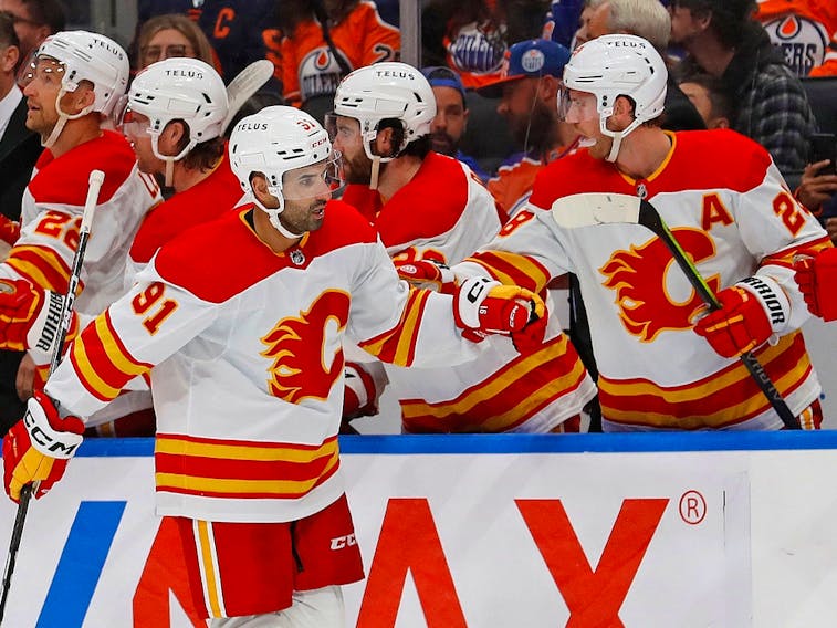 SNAPSHOTS: Kadri nets goal, assist to lead Flames to victory over  arch-rival Oilers | SaltWire
