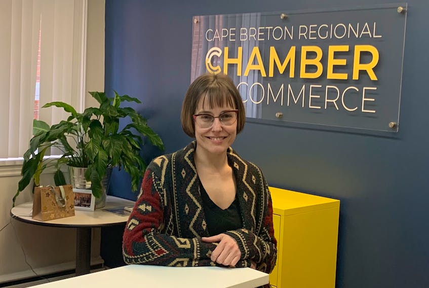 Jenna Lahey, chief executive officer of the Cape Breton Regional Chamber of Commerce, said the organization received almost 700 nominations for its upcoming Excellence in Business Awards that will be handed out Friday, Oct. 21 at the Membertou Trade and Convention Centre. DAVID JALA/CAPE BRETON POST