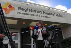 Yvette Coffey is the president of the Registered Nurses' Union NL. Andrew Waterman/SaltWire Network
