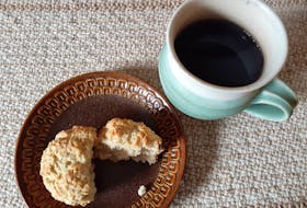 A cup of coffee with a baked treat is a great way to catch up with a friend or neighbour. Contributed