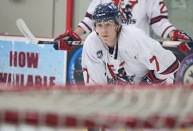 Alex Drover returned to the Valley Wildcats lineup Oct. 23 after four seasons of major junior hockey.
Jason Malloy
