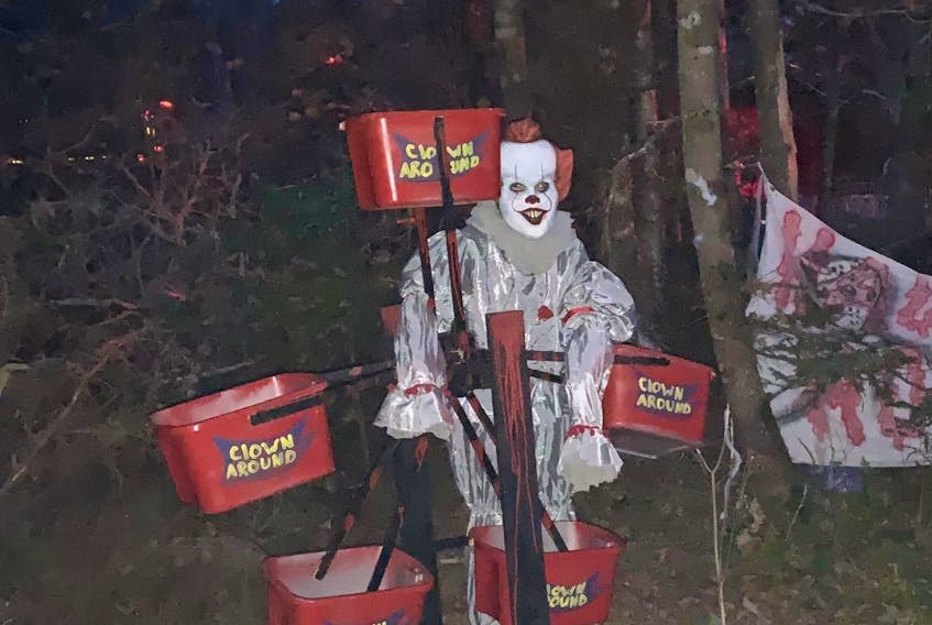 Scary clowns are a big part of the 1.2 km track that makes up the Fright Night XX experience at Two Rivers Wildlife Park. Visitors are calling the Halloween fundraiser for the park one of the scariest ever. CONTRIBUTED