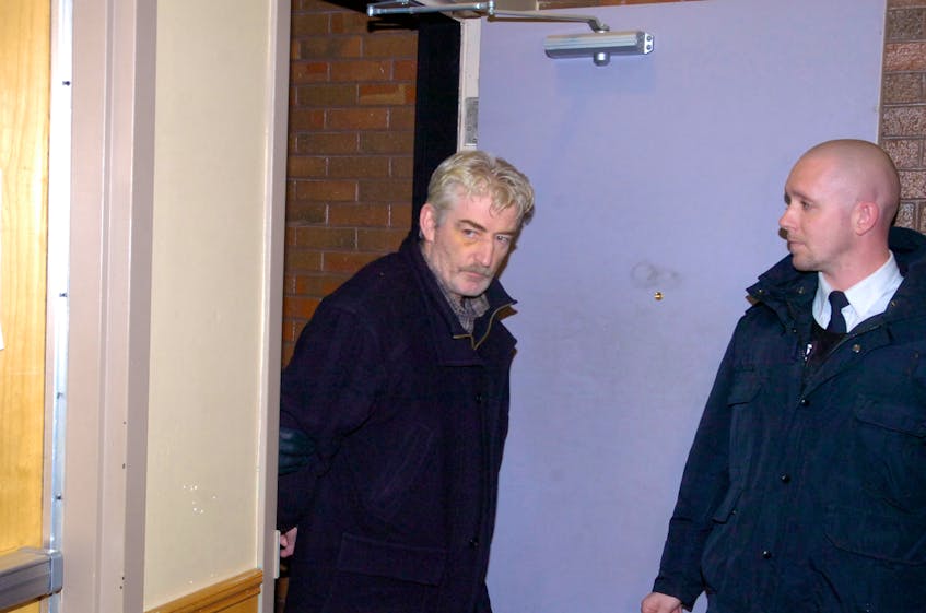 Leo Crockwell in a 2010 court appearance in St. John's.  Telegram file photo