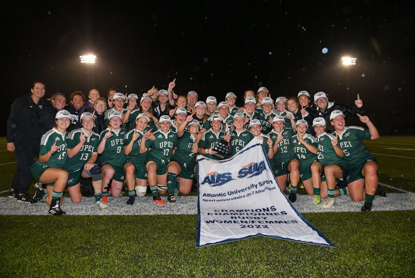 The UPEI Panthers won the Atlantic University Sport women's rugby championship Oct. 26 in Wolfville, N.S.
Peter Oleskevich • Acadia Athletics