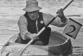 Leo Swinamer, of New Ross, proved he was the ‘lord of the gourds’ in 2007, winning the Windsor West Hants Pumpkin Regatta for the eighth consecutive time.