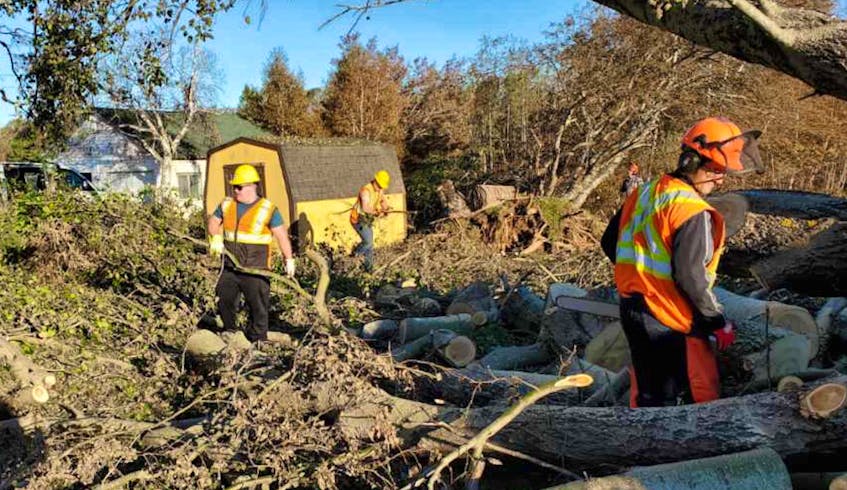 Mennonite volunteers add their support for Cape Breton post-storm