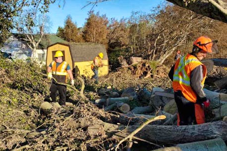 Mennonite volunteers add their support for Cape Breton post-storm cleanup