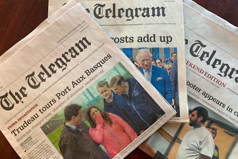 The Telegram is one of four SaltWire Network daily publications that will cease publishing physical print editions on Mondays.