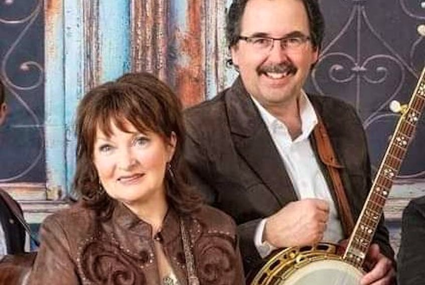 Janet McGarry, left, and Serge Bernard will host a night of bluegrass and old-time country music at the Jack Blanchard Centre on Nov. 2. Contributed