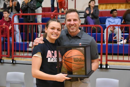 Haley McDonald, of Port Williams, N.S., becomes Acadia Axewomen's all-time scoring leader
