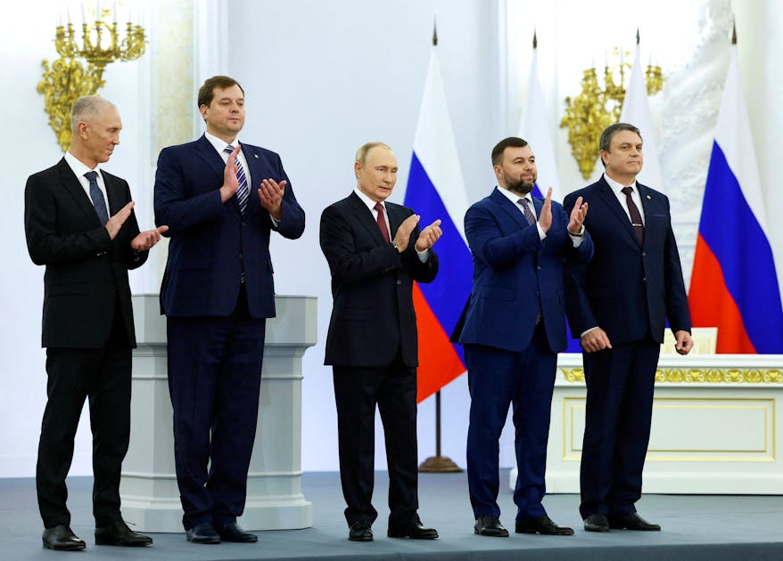 День новых регионов россии. Вместе с президентом. Церемония подписания соглашения.
