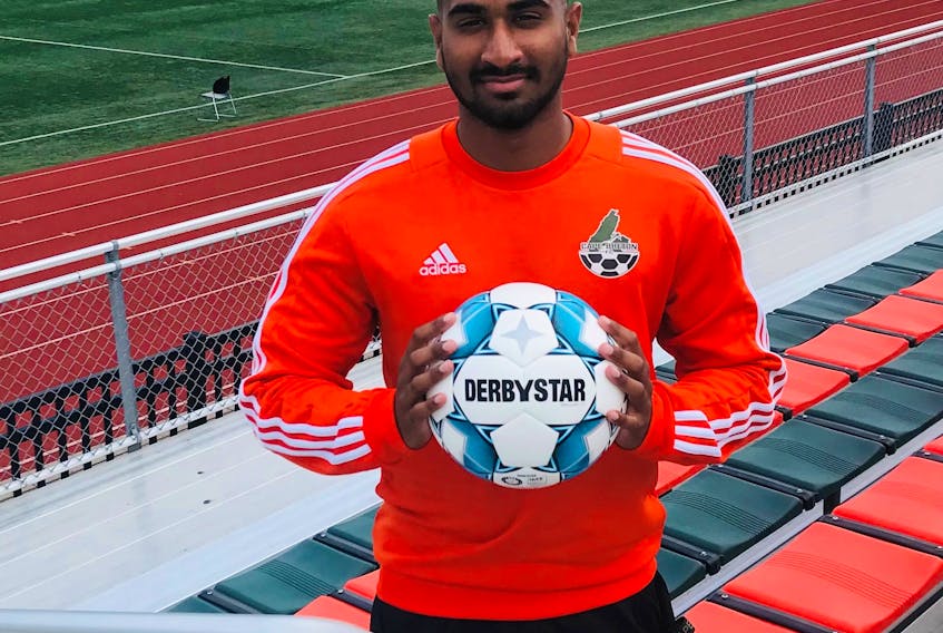 Kuvy Moodley was appointed as the new assistant technical director for Soccer Cape Breton. The 25-year-old will work closely with regional director Iain King to help grow the sport and development of the game on the island. CONTRIBUTED/SOCCER CAPE BRETON