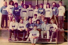 Columnist Anne Crossman with her colleagues at the CBC Western Arctic in Inuvik, Northwest Territories, in 1989.
Contributed