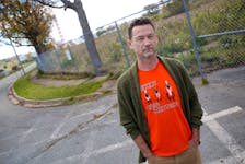 FOR TAPLIN STORY:
Kevin Hooper, with the United Way is seen next to the large empty lot at Shannon Park in Dartmouth Friday September 30, 2022. His organization is looking to take property off governemnt hands to help with community housing,...

TIM KROCHAK PHOTO