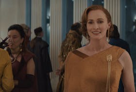 Mon Mothma (Genevieve O'Reilly) in Lucasfilm's ANDOR, a prequel to Rogue One: A Star Wars Story, now playing on Disney+. - Disney+