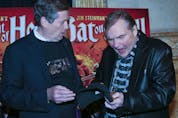  Mayor John Tory welcomes Meat Loaf to Toronto on Monday, May 15, 2017, during the launch of the musical version of his 1977 album Bat Out Of Hell at the Ed Mirvish Theatre. VERONICA HENRI/TORONTO SUN FILES