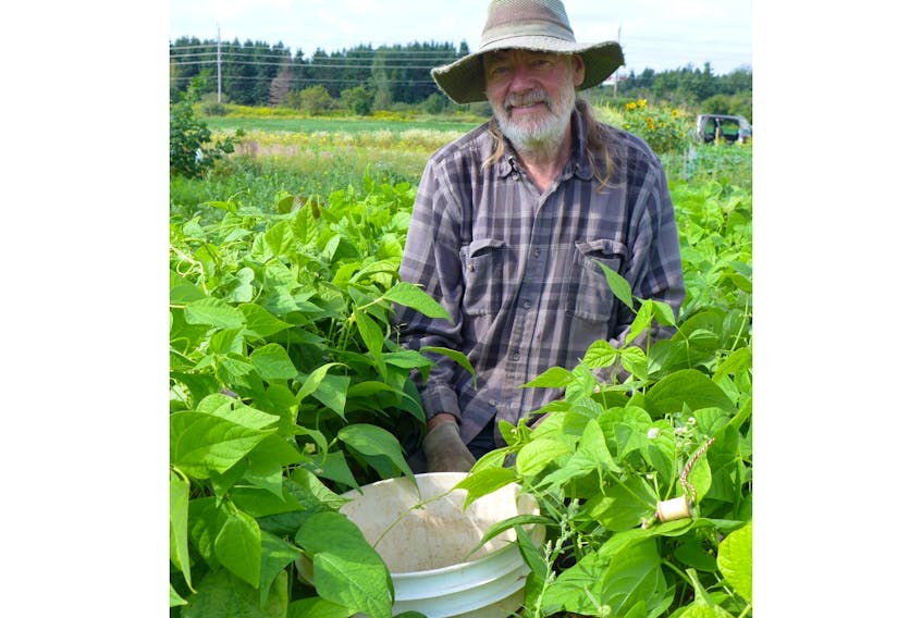 This portrait of a gardener by Dominique Cruchet is one of the pieces in a new exhibition, Reduced Space, which will be on display at 10 Haviland St., Charlottetown, Oct. 6-9, 11 a.m. to 6 p.m. In addition to his photography, the exhibition will feature paintings by Joan Cullen. Contributed