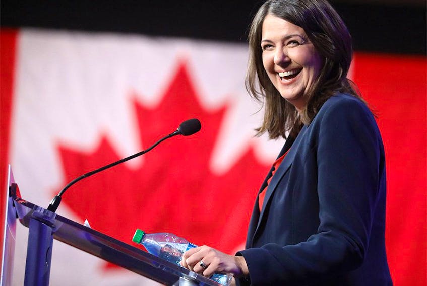 The United Conservative Party announced Danielle Smith has been chosen to replace Jason Kenney as leader at the BMO Centre in Calgary on Thursday, October 6, 2022. Darren Makowichuk/Postmedia