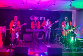 Ska-punk band APÉRO were one of three bands performing at Olympia's Halloween event on Oct. 29.