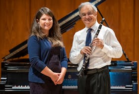 Magdalena von Eccher, left, and Karem Simon will be among the performers in a faculty recital, Autumn Colours, featuring trios by Mozart, Stravinsky and Brahms. It will be presented Nov. 12 at UPEI. Contributed