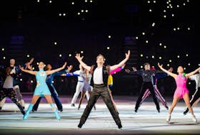 The Stars on Ice Holiday Tour is coming to the Rath Eastlink Community Centre in Truro on Dec. 4. Pictured is the 2022 cast of The Journey Tour performing to Elton John.
