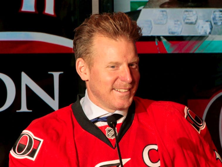 GARRIOCH: Daniel Alfredsson is getting ready for his entry into Hockey Hall  of Fame