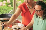  For their cookbook debut, Preena Chauhan, left, and her mother, Arvinda Chauhan drew on nearly 30 years of teaching Indian cuisine.