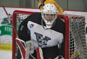 Evan Martin is a rookie with the Valley Wildcats of the Maritime Junior Hockey League.