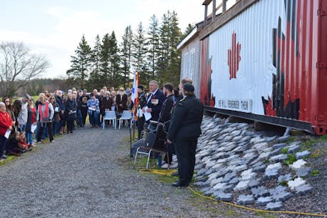 Tyson Bowen remembered at RCR Remembrance Day service