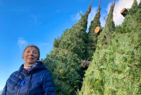 Ruth MacLeod has been growing Christmas trees for 50 years on the Millstream Road in Pictou County