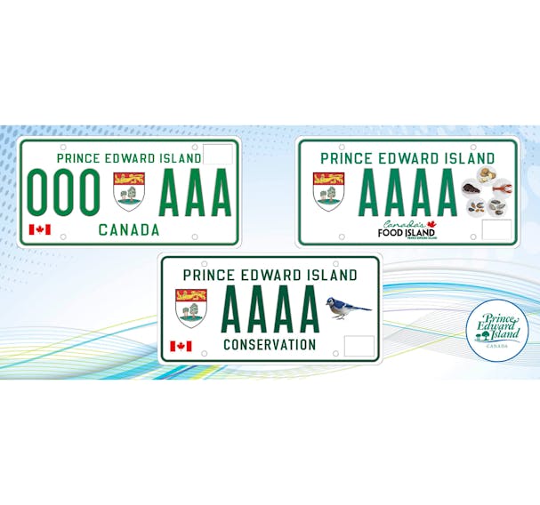 P.E.I. introducing new design for provincial license plates