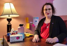 Anastasia Preston, trans community outreach co-ordinator with PEERS Alliance, says her body finally feels like her own after undergoing gender affirming surgery in July of 2022. Logan MacLean • The Guardian