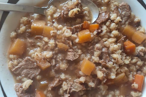 Scotch broth is a hearty and delicious way to use up leftovers. Contributed