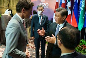  Prime Minister Justin Trudeau is rebuked by Chinese President Xi Jinping at the G20 summit on Wednesday for what Xi alleged was the leaking of details of a private conversation to the press.