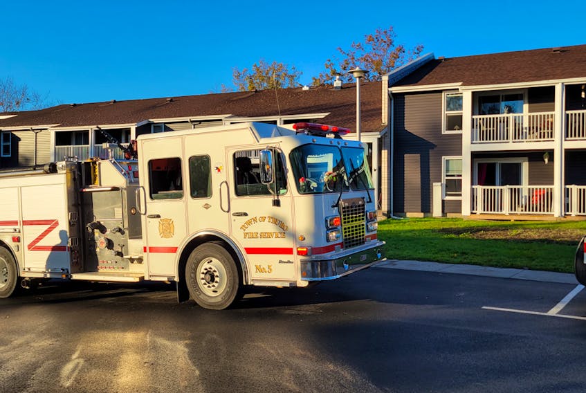 Truro Fire Services responded to a fire at the Parkview Terrace Seniors Complex on Robie Street, Truro on Wednesday morning.