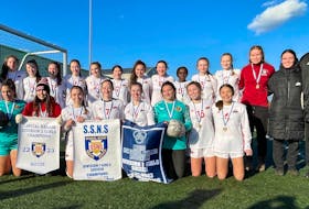 The Halifax West Warriors captured the School Sport Nova Scotia Division 1 girls' soccer championship on Saturday. 