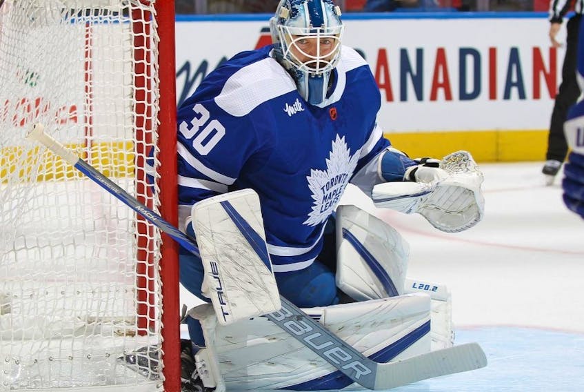 Matt Murray played in goal for the Toronto Maple Leafs on Sat. Nov. 19 against the Buffalo Sabres, but was rested during Toronto's game against the New York Islanders on Nov. 21.