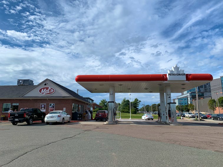 The Petro-Canada gas station at the corner of University Avenue and Belvedere Avenue in Charlottetown on Aug. 31, 2022.