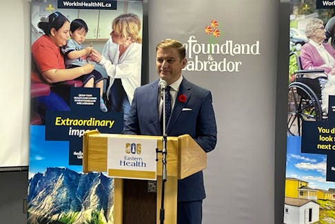 Premier Andrew Furey announced on Oct. 31 that a new hospital will replace the aging St. Clare’s Mercy Hospital. Juanita Mercer/SaltWire Network file