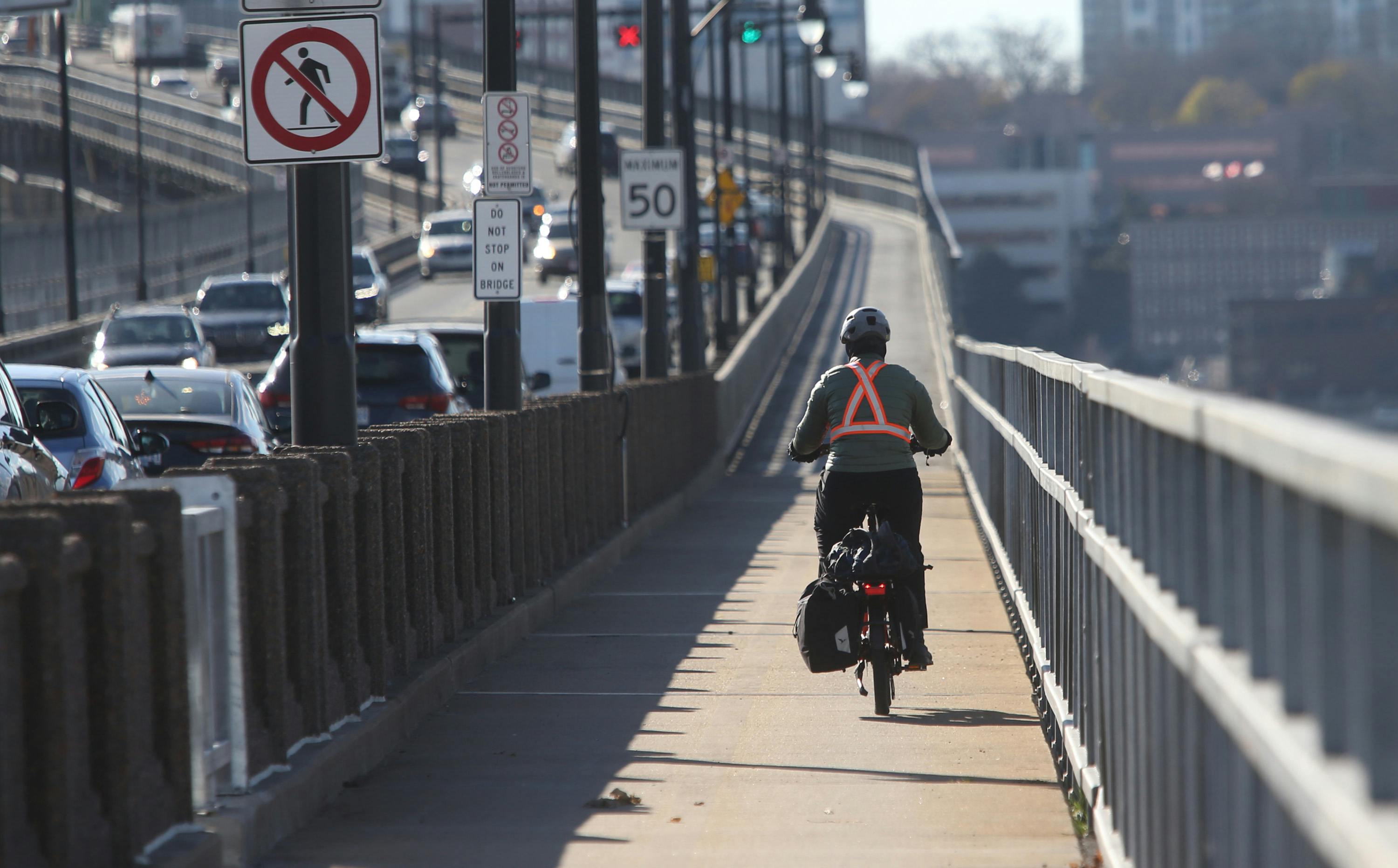 Millions over budget Bridge bikeway and Bedford West roundabout