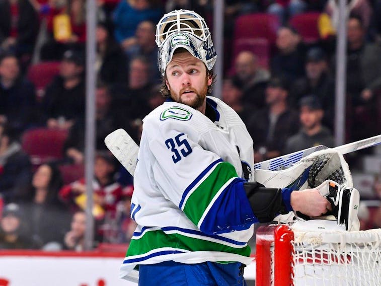 Goalie Demko stands tall with 34 saves as Canucks beat Jets 4-3 in shootout  - North Delta Reporter